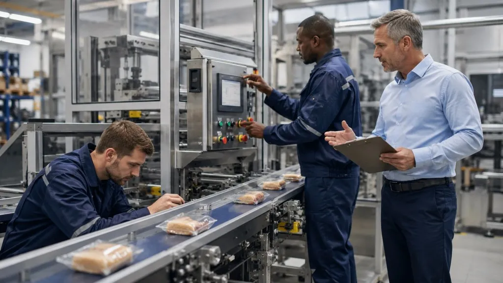 Jak wygląda odbiór końcowy, jeśli za całość odpowiada firma produkująca maszyny pakujące?